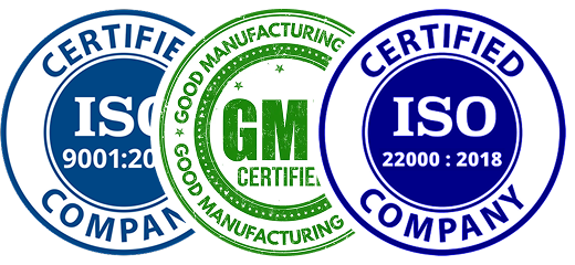 ISO and GMP certified